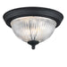 Myhouse Lighting Westinghouse Lighting - 6117700 - One Light Flush Mount - Matte Black