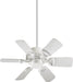 Myhouse Lighting Quorum - 143306-6 - 30"Patio Fan - Estate Patio - White