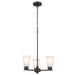 Myhouse Lighting Kichler - 52435OZ - Three Light Chandelier - Stamos - Olde Bronze