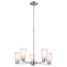 Myhouse Lighting Kichler - 52436NI - Five Light Chandelier - Stamos - Brushed Nickel