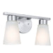 Myhouse Lighting Kichler - 55120NI - Two Light Bath - Stamos - Brushed Nickel