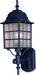 Myhouse Lighting Maxim - 1050BK - One Light Outdoor Wall Lantern - North Church - Black