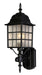 Myhouse Lighting Maxim - 1050BK - One Light Outdoor Wall Lantern - North Church - Black