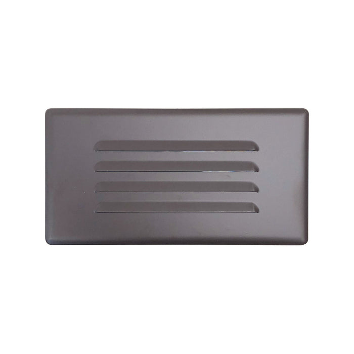 Myhouse Lighting Nora Lighting - NSI-601BZ - Step 2W LED Louver - Rec Step Light LED & Inc - Bronze