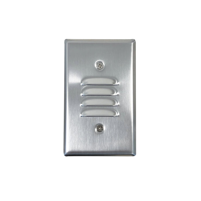 Myhouse Lighting Nora Lighting - NSW-6619BN - Step 1.44W 90+Cri LED Louver W - Rec Step Light LED & Inc - Brushed Nickel