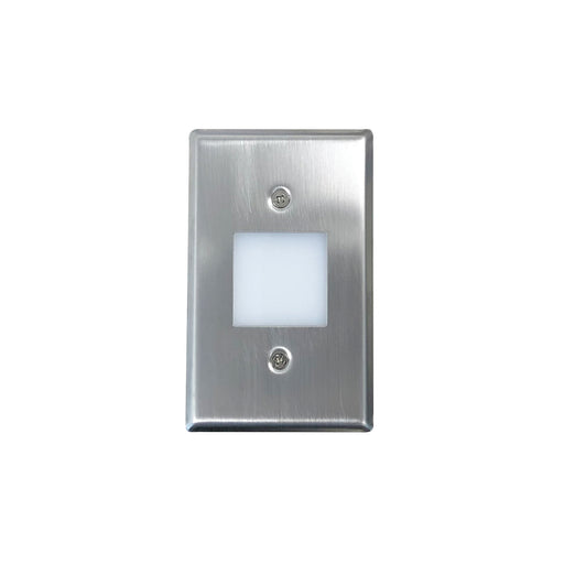 Myhouse Lighting Nora Lighting - NSW-6629BN - Step 1.44W 90+Cri LED Lens Wet - Rec Step Light LED & Inc - Brushed Nickel