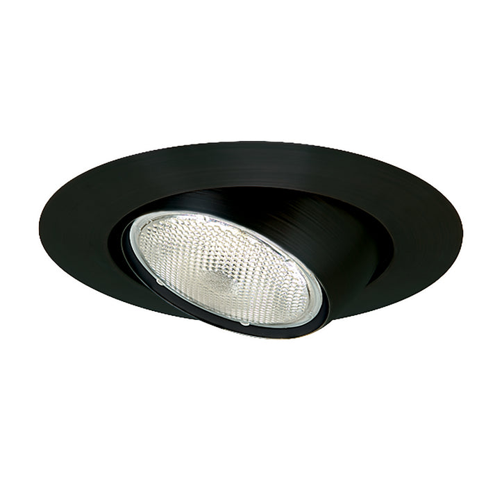 Myhouse Lighting Nora Lighting - NT-28B - 6" Br/Par30 Eyeball W/ Metal Trim - Rec Inc 6" Trim - Black