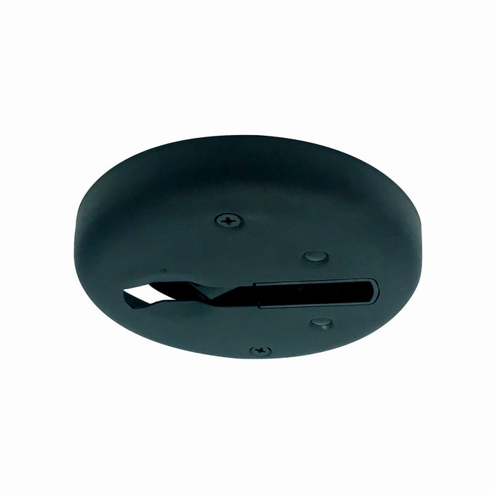Myhouse Lighting Nora Lighting - NT-380B - Round Monopoint Canopy For Track Head W/ Double Locking Adapter - Track Syst & Comp-1 Cir