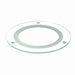 Myhouse Lighting Nora Lighting - NTG-4SPH-HC - 4" Lens, Clr Out,Frost Ctr, 80 - Rec Inc Accessories - Frosted/Clear