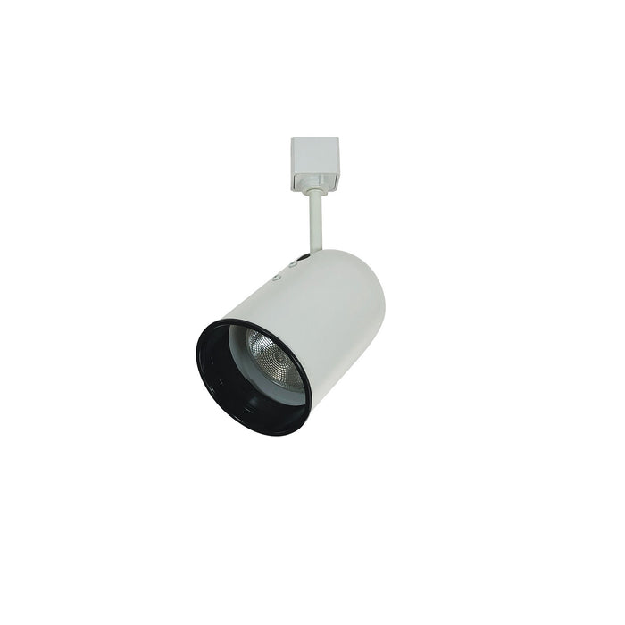 Myhouse Lighting Nora Lighting - NTH-105W/J - Rd Back Cyl W Wh Baf "J" Adapt - Track Inc Line Voltage - White