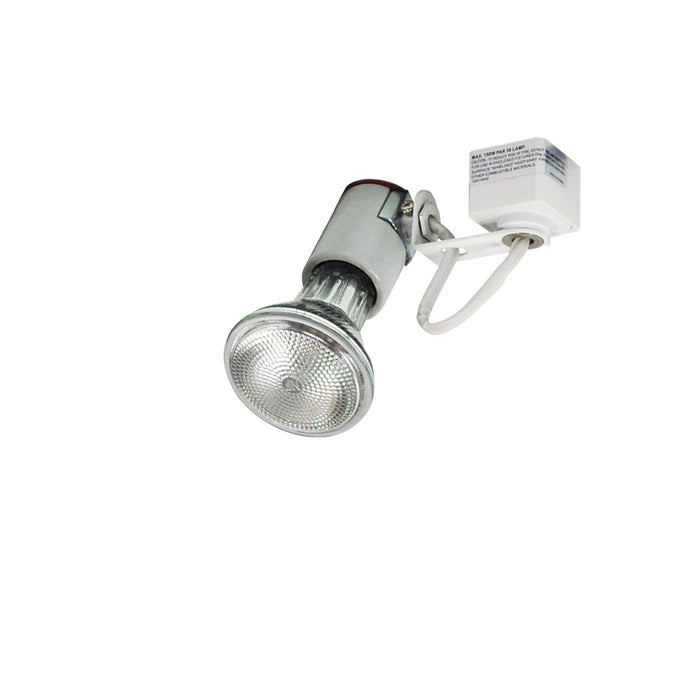 Myhouse Lighting Nora Lighting - NTH-115W/L - Lamp Holder Par38/Br40 Wh "L" - Track Inc Line Voltage - White