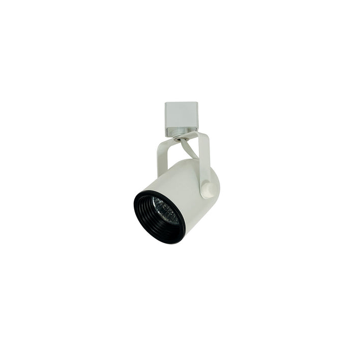 Myhouse Lighting Nora Lighting - NTH-694W/J - Mini Baffle Round Back Cylinder Track Head, Mr16, J-Style - Track Gu10 Line Voltage - White