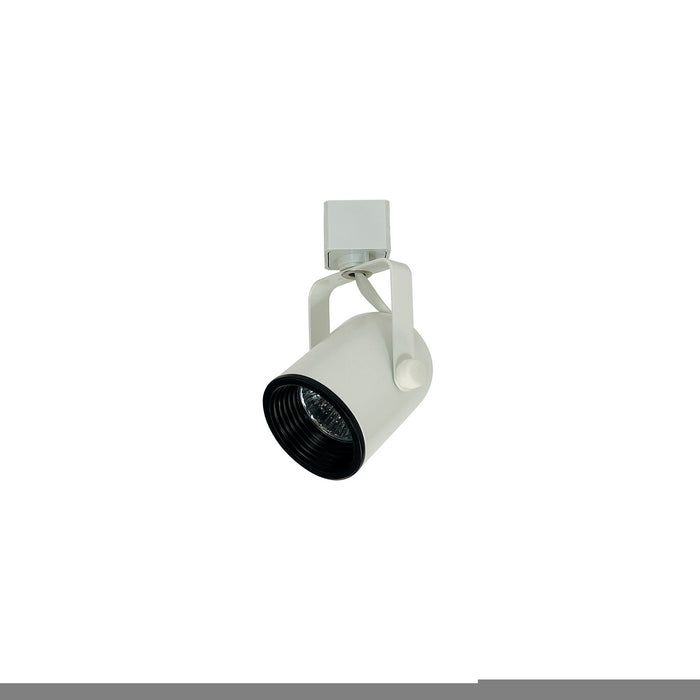 Myhouse Lighting Nora Lighting - NTH-694W/L - Mini Baffle Round Back Cylinder Track Head, Mr16, L-Style - Track Gu10 Line Voltage - White