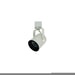 Myhouse Lighting Nora Lighting - NTH-694W/L - Mini Baffle Round Back Cylinder Track Head, Mr16, L-Style - Track Gu10 Line Voltage - White