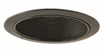 Myhouse Lighting Nora Lighting - NTM-30B - 6" Br/Par30 Stepped Baffle W/ Plastic Ring - Rec Inc 6" Trim