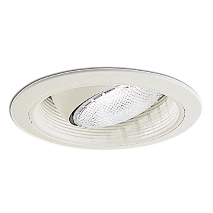 Myhouse Lighting Nora Lighting - NTM-49 - 6" Stepped Baffle W/ Regressed Eyeball - Rec Inc 6" Trim
