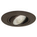 Myhouse Lighting Nora Lighting - NTM-52BZ - 6" Par30 Gimbal Ring W/ Metal Trim - Rec Inc 6" Trim - Bronze