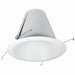 Myhouse Lighting Nora Lighting - NTM-710WAL - 6" Air-Tight Aluminum Cone Reflectorector - Rec Inc 6" Trim - White
