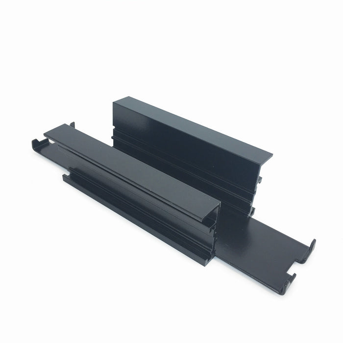 Myhouse Lighting Nora Lighting - NTRT-10B - Straight Connector For Recessed Track, 1 Or 2 Circuit Track - Track Syst & Comp-1 Cir