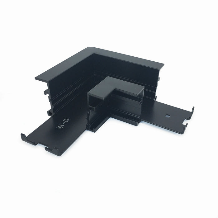 Myhouse Lighting Nora Lighting - NTRT-13B - L Connector For Recessed Track, 1 Or 2 Circuit Track - Track Syst & Comp-1 Cir