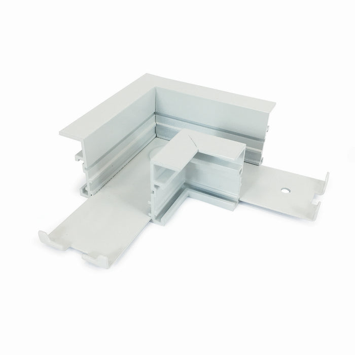 Myhouse Lighting Nora Lighting - NTRT-13W - L Connector For Recessed Track, 1 Or 2 Circuit Track - Track Syst & Comp-1 Cir