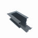 Myhouse Lighting Nora Lighting - NTRT-16B - End Feed For Recessed Track, 1 Or 2 Circuit Track - Track Syst & Comp-1 Cir