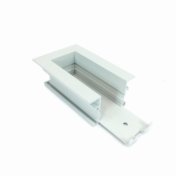 Myhouse Lighting Nora Lighting - NTRT-16W - End Feed For Recessed Track, 1 Or 2 Circuit Track - Track Syst & Comp-1 Cir - White