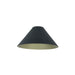 Myhouse Lighting Nora Lighting - NYLM-2CONECHB - Fixture Shade - Cylinder Ilene - Champagne Haze / Black