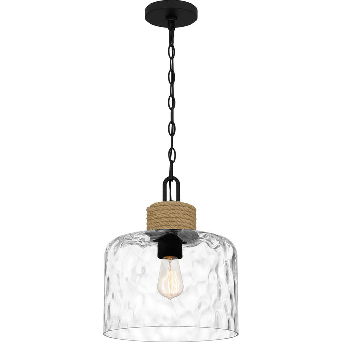 Myhouse Lighting Quoizel - BTC1512MBK - One Light Mini Pendant - Baltic - Matte Black