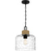 Myhouse Lighting Quoizel - BTC1512MBK - One Light Mini Pendant - Baltic - Matte Black