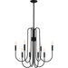 Myhouse Lighting Quoizel - CBR5028K - Eight Light Chandelier - Cabry - Mystic Black