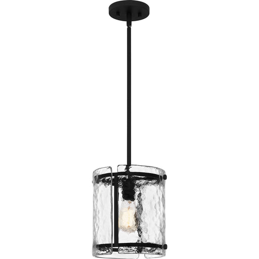 Myhouse Lighting Quoizel - FTS1509EK - One Light Mini Pendant - Fortress - Earth Black