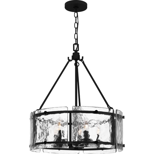 Myhouse Lighting Quoizel - FTS2821EK - Five Light Pendant - Fortress - Earth Black