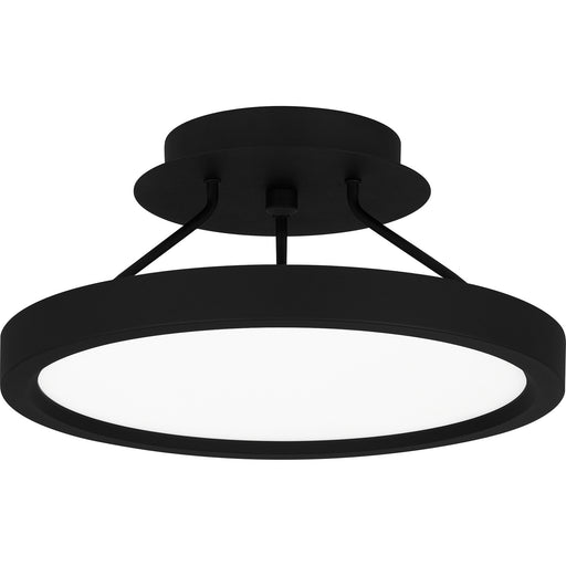 Myhouse Lighting Quoizel - OST1811EK - LED Semi Flush Mount - Outskirts - Earth Black