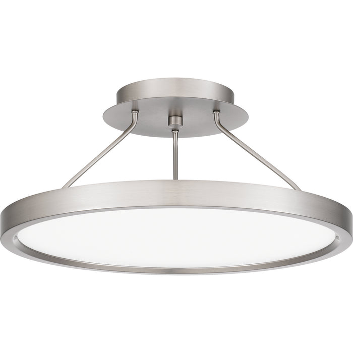 Myhouse Lighting Quoizel - OST1815BN - LED Semi Flush Mount - Outskirts - Brushed Nickel