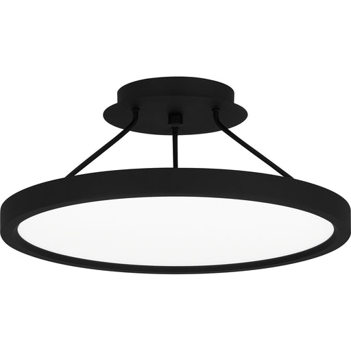 Myhouse Lighting Quoizel - OST1815EK - LED Semi Flush Mount - Outskirts - Earth Black