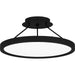 Myhouse Lighting Quoizel - OST1815EK - LED Semi Flush Mount - Outskirts - Earth Black