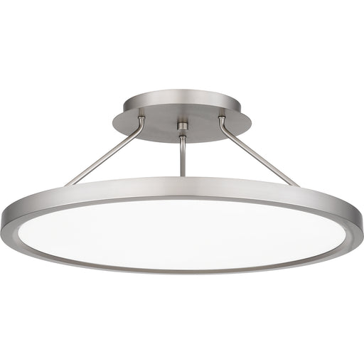 Myhouse Lighting Quoizel - OST1820BN - LED Semi Flush Mount - Outskirts - Brushed Nickel