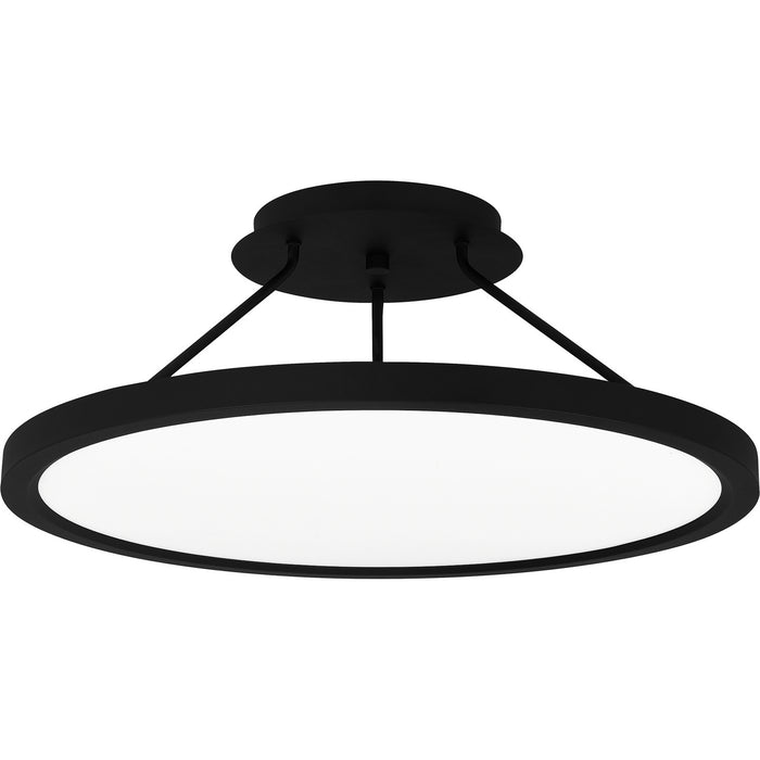 Myhouse Lighting Quoizel - OST1820EK - LED Semi Flush Mount - Outskirts - Earth Black