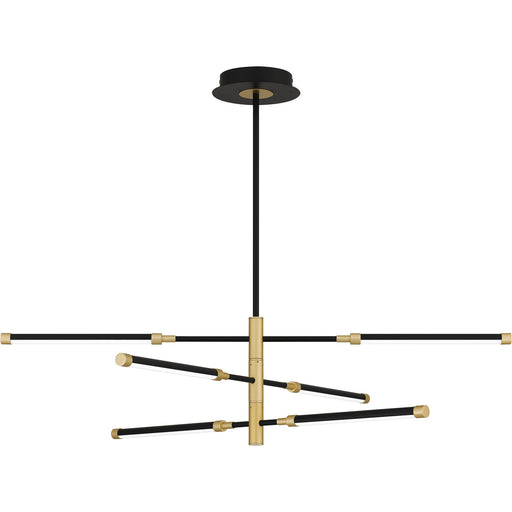 Myhouse Lighting Quoizel - PCAZA340MBK - LED Island Chandelier - Azalea - Matte Black