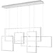 Myhouse Lighting Quoizel - PCCV157BRA - LED Island Chandelier - Canvas - Brushed Aluminum