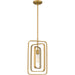 Myhouse Lighting Quoizel - PCDPR1510BWS - One Light Mini Pendant - Dupree - Brushed Weathered Brass