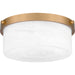 Myhouse Lighting Quoizel - QFL5590AB - Two Light Flush Mount - Quoizel Flush Mount - Aged Brass