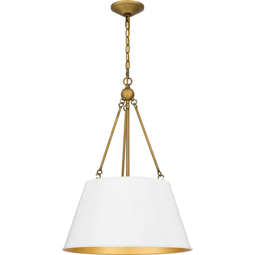 Myhouse Lighting Quoizel - QP5597W - Four Light Pendant - Quoizel Pendant - Matte White