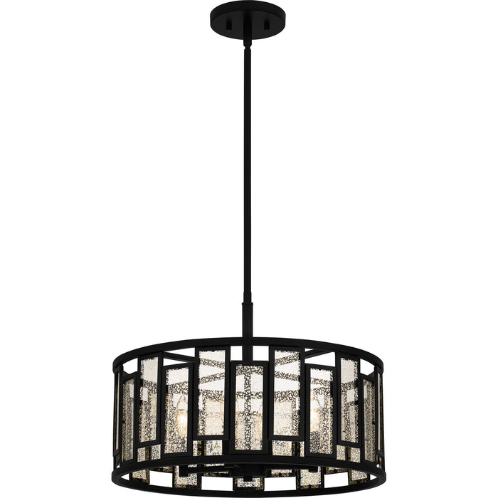 Myhouse Lighting Quoizel - QP5600MBK - Four Light Pendant - Quoizel Pendant - Matte Black