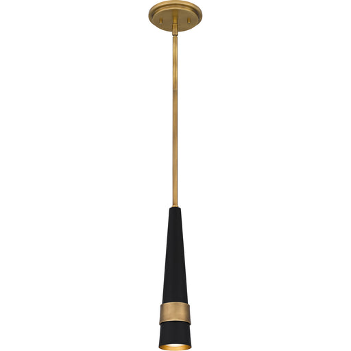 Myhouse Lighting Quoizel - QPP5579WS - LED Mini Pendant - Quoizel Piccolo Pendant - Weathered Brass