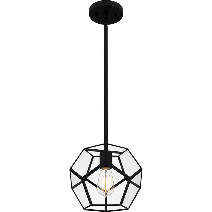 Myhouse Lighting Quoizel - QPP5593MBK - One Light Mini Pendant - Quoizel Piccolo Pendant - Matte Black