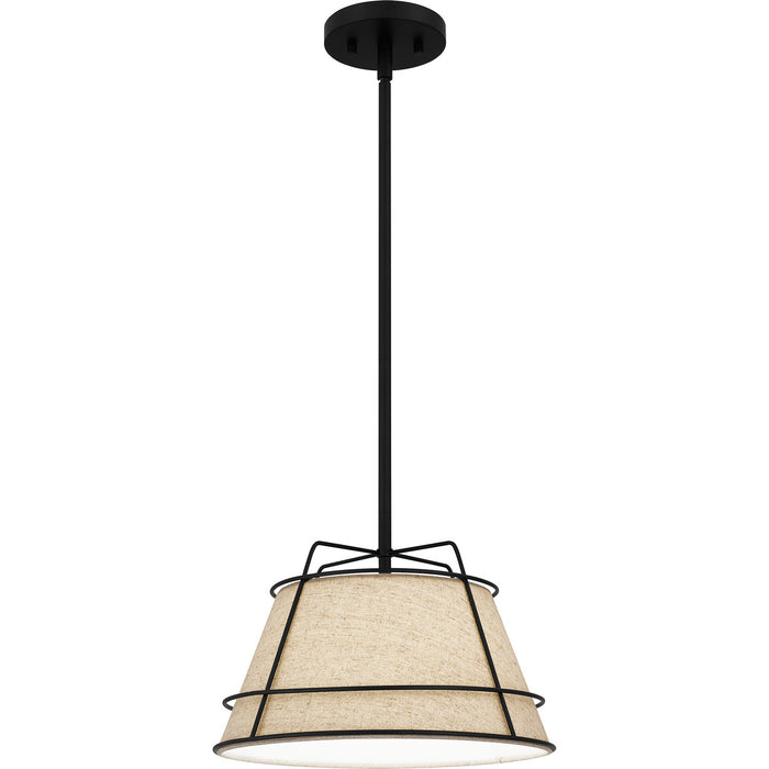 Myhouse Lighting Quoizel - QPP5629MBK - One Light Mini Pendant - Quoizel Piccolo Pendant - Matte Black