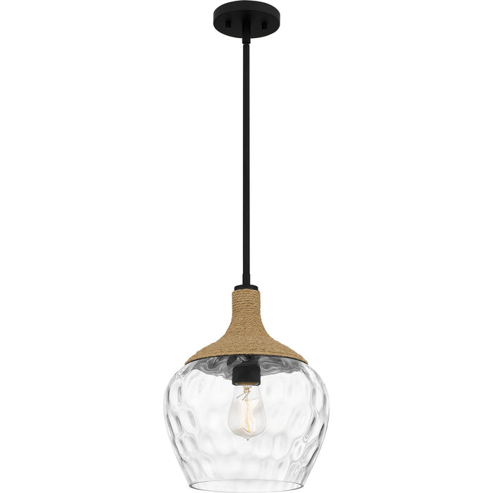 Myhouse Lighting Quoizel - QPPC5603MBK - One Light Mini Pendant - Quoizel Piccolo Pendant - Matte Black