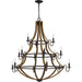 Myhouse Lighting Quoizel - SHR5015RK - 15 Light Chandelier - Shire - Rustic Black